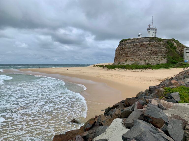 Nobbys Beach, Newcastle and Nobbys Lighthouse