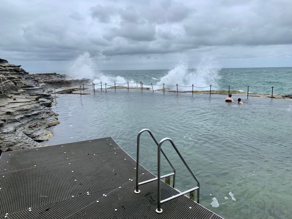The Bogey Hole ocean pool, Newcastle