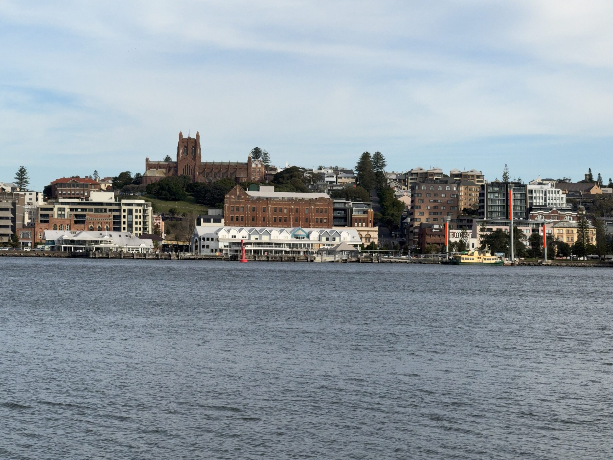 Newcastle Skyline as seen across Newcastle Harbour from Stockton