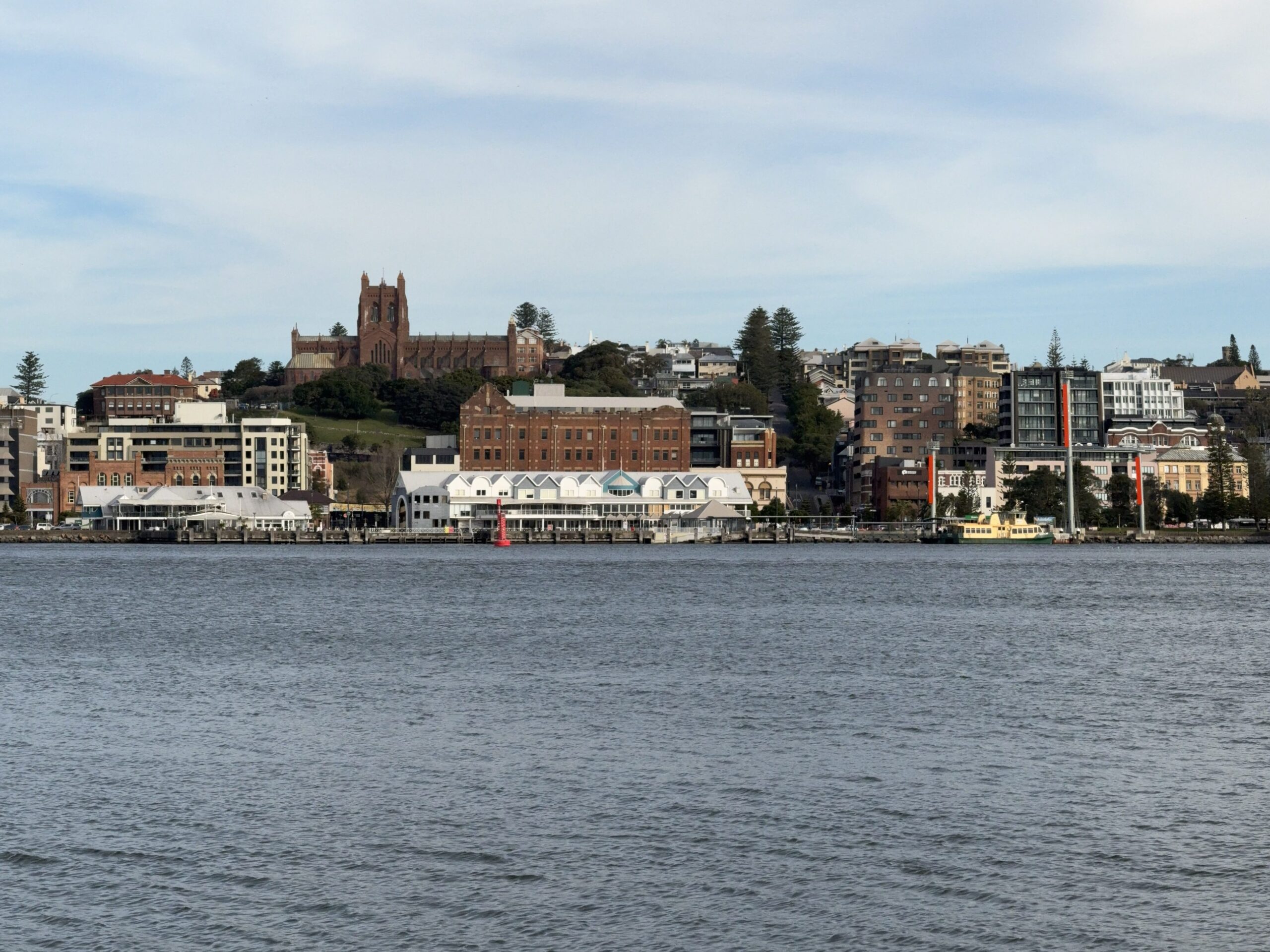 Newcastle Skyline as seen across Newcastle Harbour from Stockton