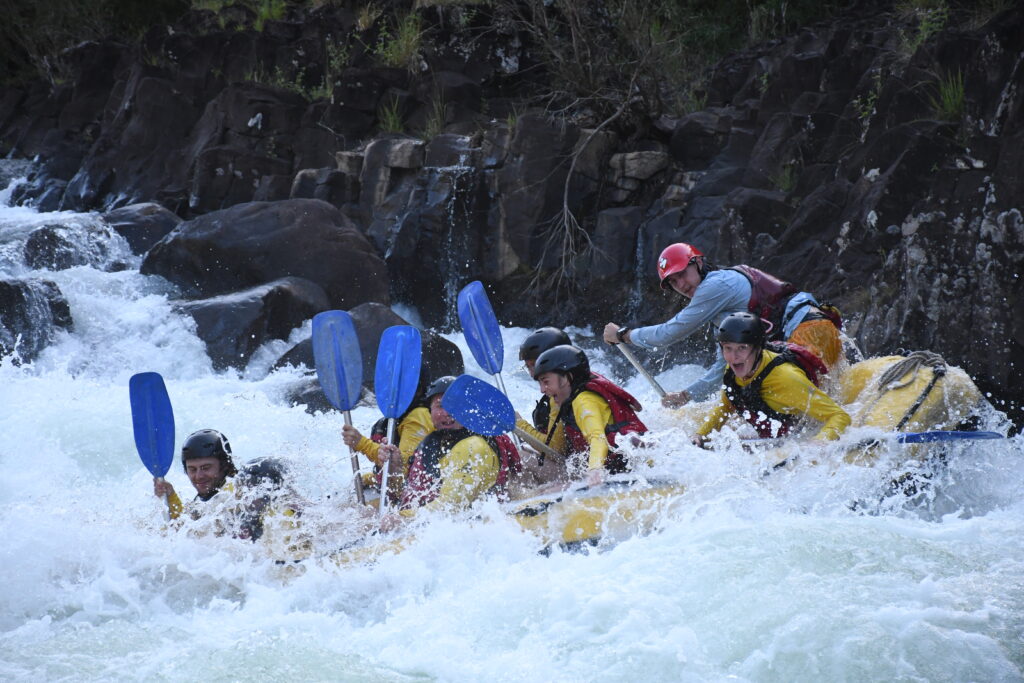 Sometimes, the rapids feel like you are in a washing machine